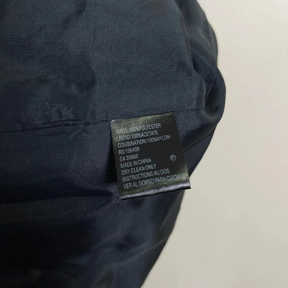 Tahari Lace Event Formal Sheath Navy Dress - Picture 12 of 12